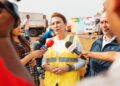 Carolina Mejía: «Trabajamos para dejar el malecón normalizado a la brevedad posible»